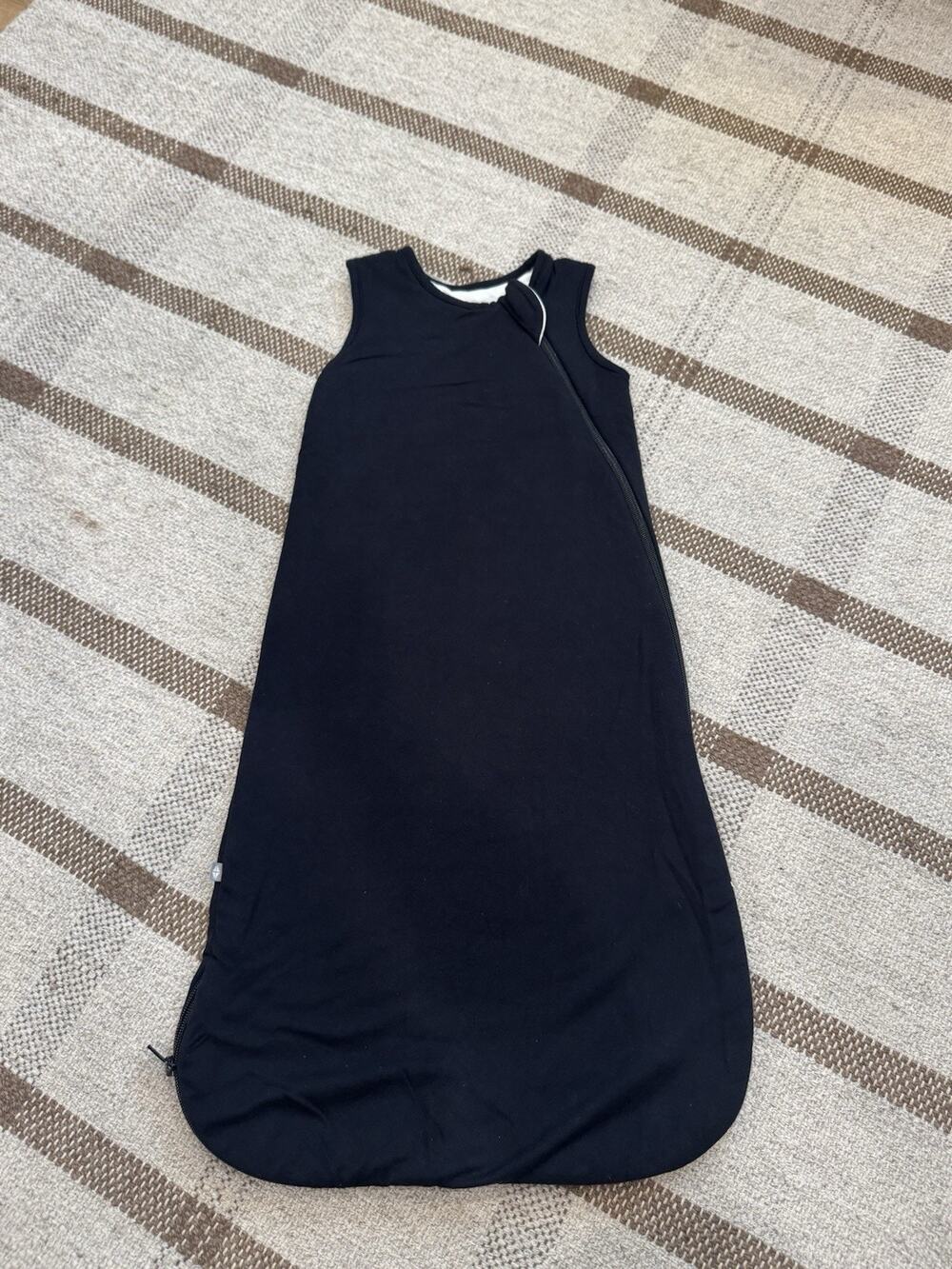 Kyte Baby Black Bamboo Sleep Sack Small 1.0 Tog Gender Neutral